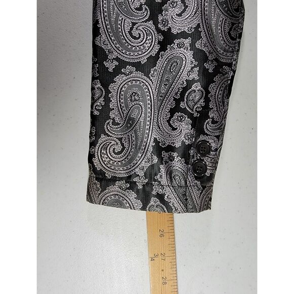 Montero Paisley Blazer Suit Jacket Sport Coat - Medium - Picture 5 of 10